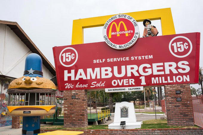 McDonald’s, Burger King, Starbucks, Kentucky Fried Chicken, Pizza Hut, Dunkin’ Donuts, Tim Hortons, Bojangles’