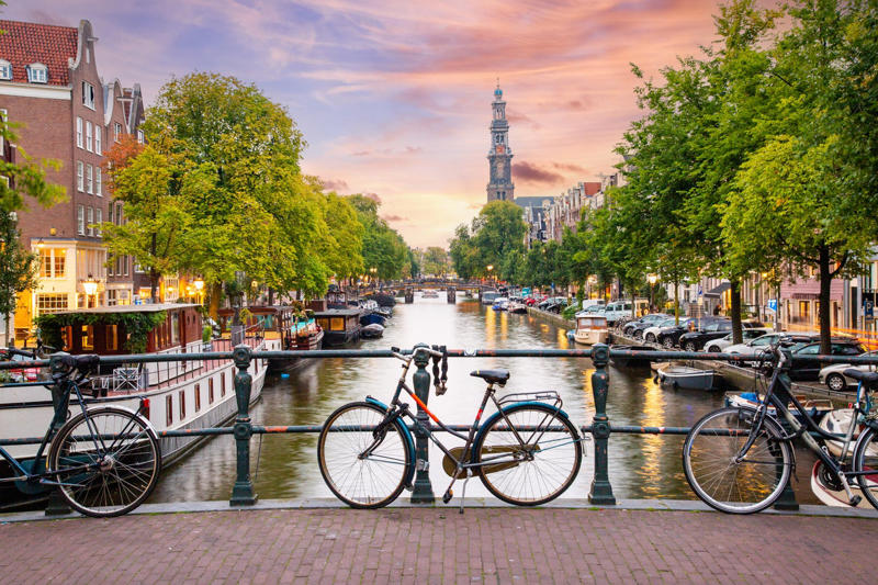 1. Paris, France, 2. Amsterdam, Netherlands , 3. Brussels, Belgium, 4. Lille, France, 5. Rotterdam, Netherlands, 6. Cologne, Germany, 7. French Alps