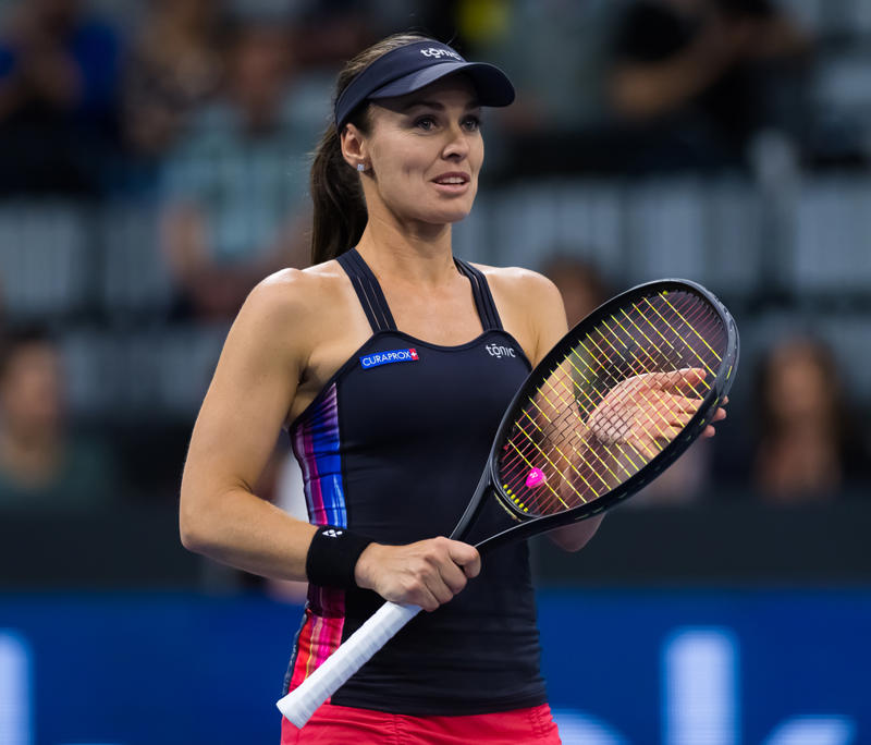 Martina Hingis (2007) 10. Martina Hingis, 9. Justine Henin, 7. Billie Jean King, 6. Monica Seles, 5. Chris Evert, 3. Martina Navratilova, 2. Steffi Graf