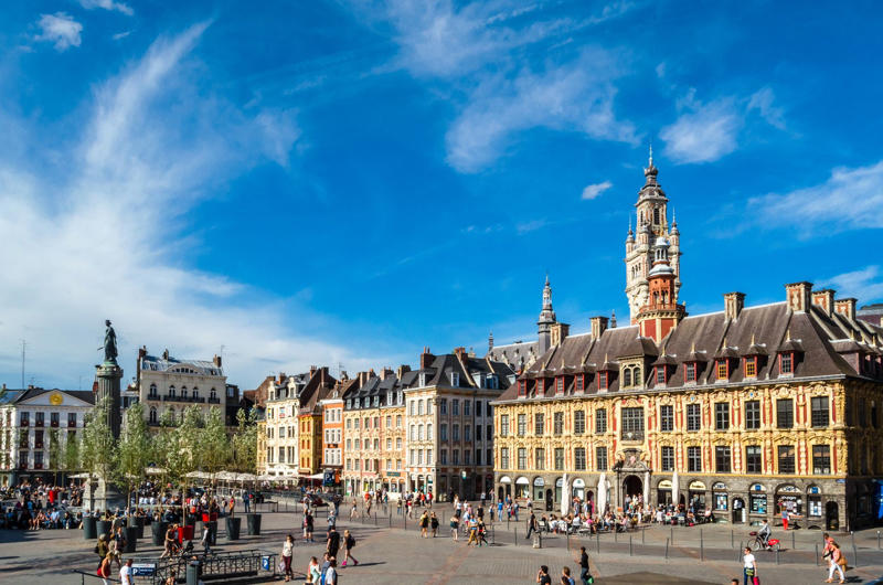 1. Paris, France, 2. Amsterdam, Netherlands , 3. Brussels, Belgium, 4. Lille, France, 5. Rotterdam, Netherlands, 6. Cologne, Germany, 7. French Alps