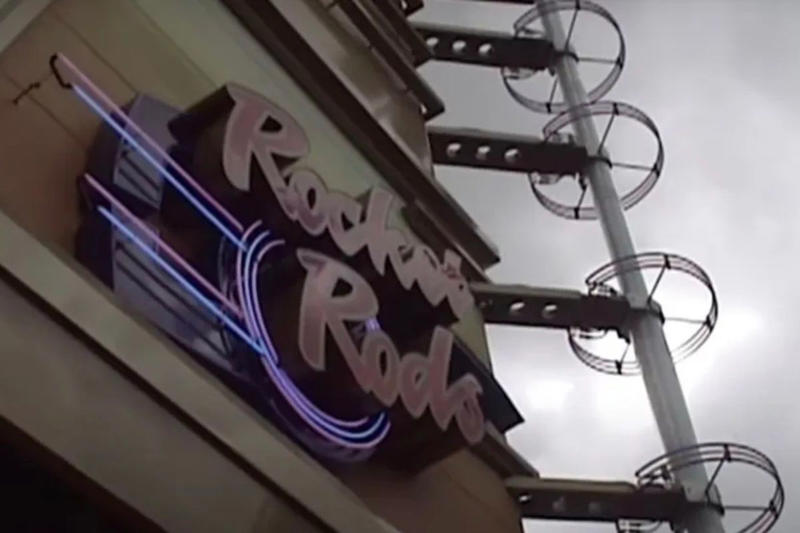 The Skyway, The PeopleMover, Rainbow Caverns Mine Train, Rocket To The Moon, Country Bear Jamboree, Rocket Rods, Tomorrowland Boats, The Jolly Trolley
