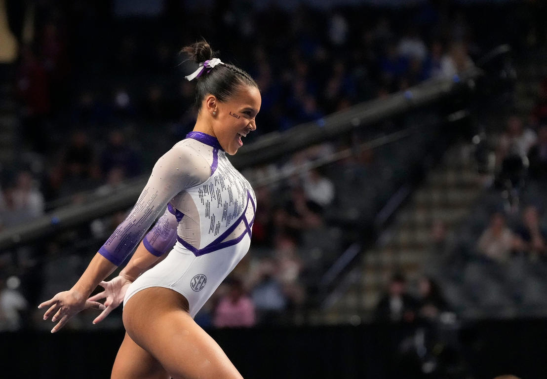 LSU gymnastics repeat as 2025 SEC champs — See photos