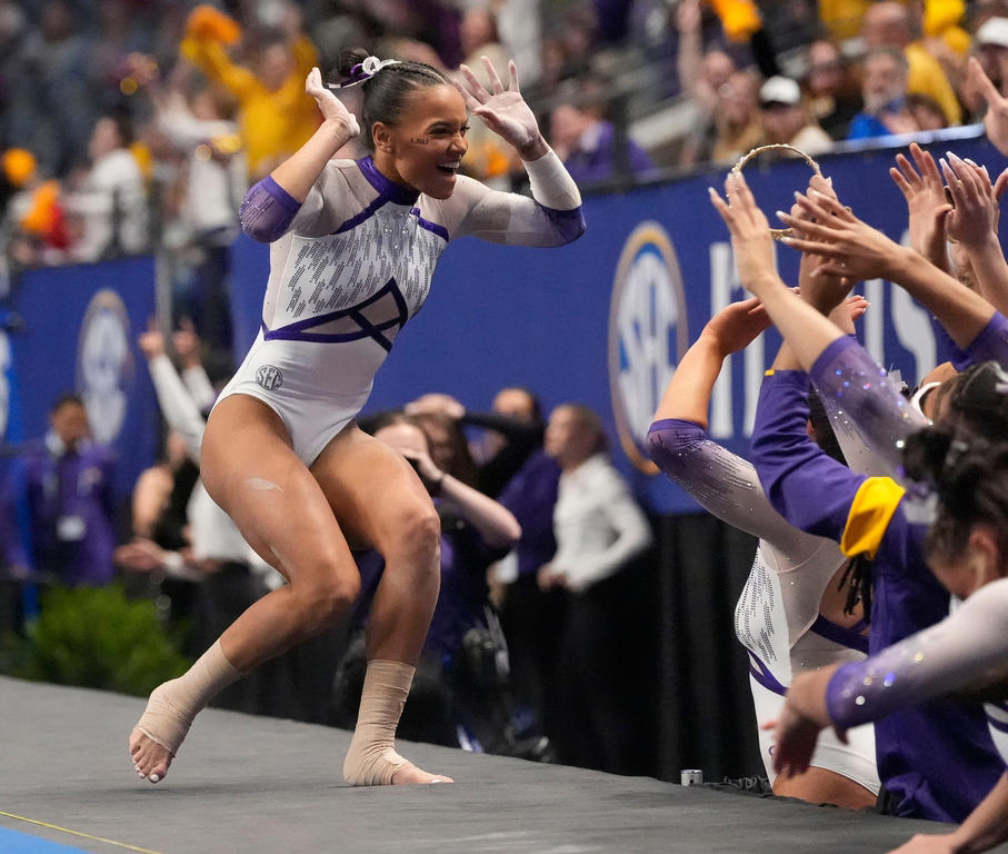 Epic photos of Livvy Dunne, LSU's SEC gymnastics championship victory