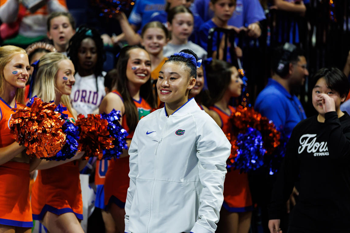 Fiery photos from NCAA gymnastics conference championships this week