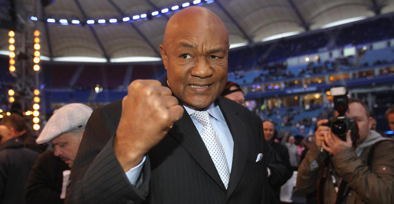 George Foreman José Mujica, Mario Vargas Llosa, Val Kilmer, George Foreman, Gene Hackman, Michelle Trachtenberg, Wayne Osmond, Brenton Wood, The Vivienne, Mike Rinder, Brian Matusz, Jean-Marie Le Pen, Peter Yarrow, Sam Moore, Tony Slattery, David Lynch, Joan Plowright, Lynn Ban