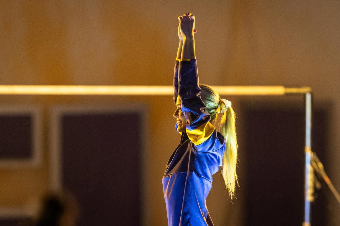 Stunning photography highlights Livvy Dunne, Jordan Biles, other top collegiate gymnasts