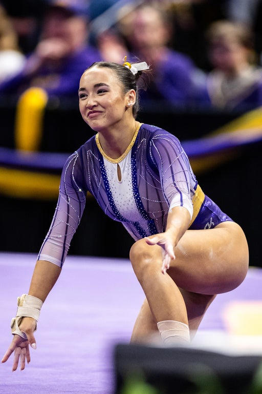 Stunning photography highlights Livvy Dunne, Jordan Biles, other top collegiate gymnasts