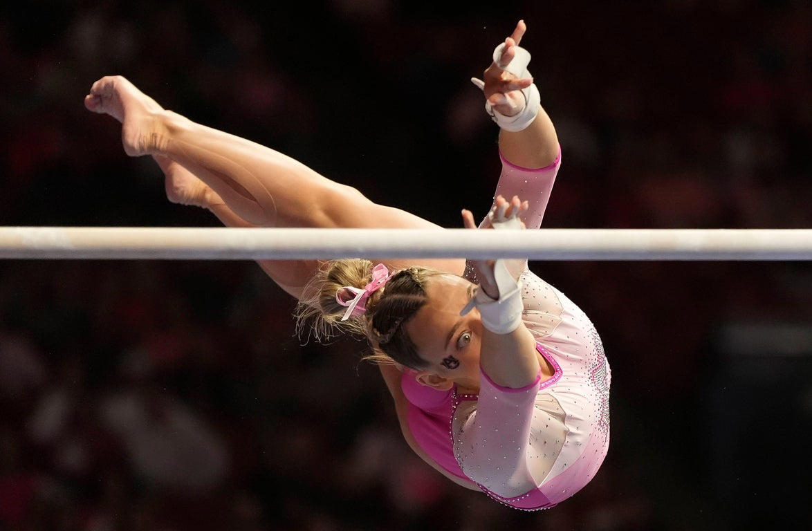 Astonishing photography highlights Livvy Dunne, Jordan Chiles, other top collegiate gymnasts