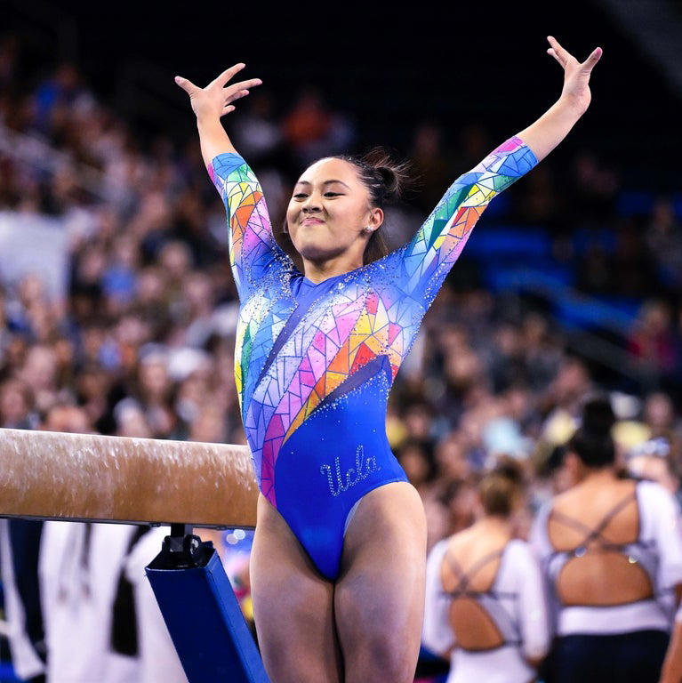 Astonishing photography highlights Livvy Dunne, Jordan Chiles, other top collegiate gymnasts