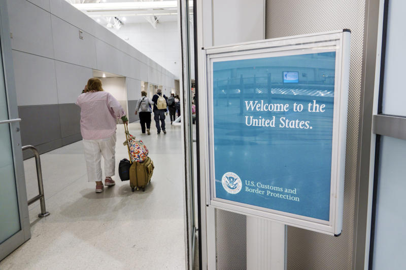 Potential consequences for opting out Travelers turned away, Device review, Temporary visa holders and permanent residents, Avoid international travel, Travel advisories issued, Executive orders, Previous advisories due to gun violence, New travel warnings, Permanent residents and ESTA holders, CBP searching devices, Potential consequences for opting out, Official data, French scientist denied entry, Text messages critical of Trump, US citizens, Making device searches more challenging, Assume you'll be pulled aside, Decide what you'll do beforehand, Unlock the device yourself, Tools to unlock your device, Strong password, Turn off biometric unlocks, Property receipt, Manual or forensic tools, Wiping your phone, Burner phones or traveling with no phone, Securely delete your data, Deleting apps, Encrypt data, Strong password and biometric unlocks off