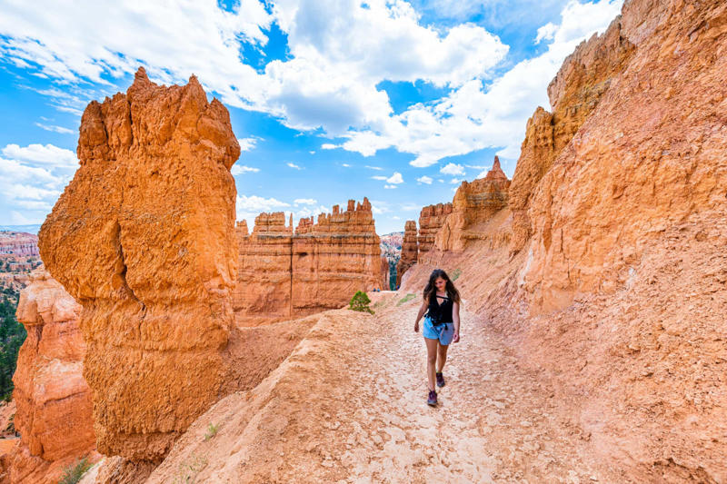 Ruskeala (Russia), Darvaza gas crater (Turkmenistan), Zhangye Danxia (China), Dark Hedges (Northern Ireland), Fly Geyser (United States), Blue Pond (Japan), Tunnel of Love (Ukraine), Las Médulas (Spain), Ojos del Salar (Chile), Hamilton Pool (United States), To Sua Ocean Trench (Samoa), Bryce Canyon (United States), Pamukkale (Turkey)