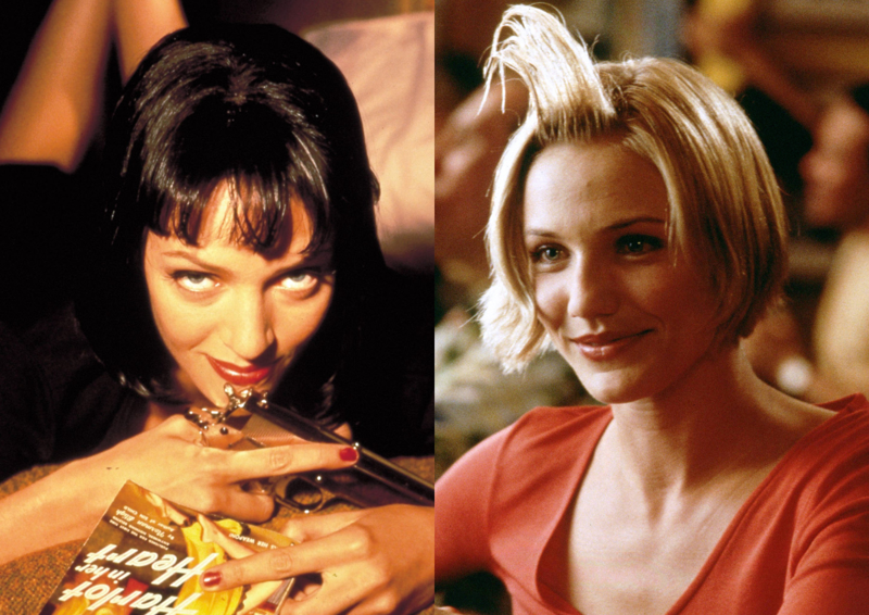 1. 『羊たちの沈黙』（1991年）, 2. 『アメリカン・パイ』（1999年）, 3. 『サウスパーク/無修正映画版』（1999年）, 4. 『ワイルドシングス』（1998年）, 5. 『パルプ・フィクション』（1994年）, 6. 『スクリーム』（1996年）, 7. 『メリーに首ったけ』（1998年）, 8. 『フロム・ダスク・ティル・ドーン』（1996年）, 9. 『スターシップ・トゥルーパーズ』（1997年）, 10. 『フライデイ』（1995年）, 11. 『クロウ/飛翔伝説』（1994年）, 12. 『ターミネーター2』（1991年）, 13. 『ロボコップ2』（1990年）, 14. 『デモリションマン』（1993年）