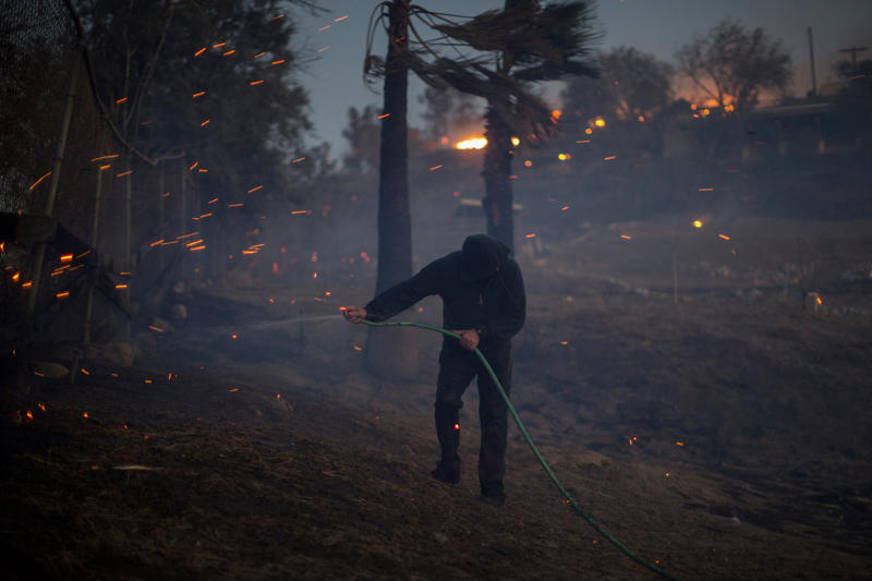 Santa Ana winds Wildfires on the rise, Santa Ana winds, A growing toll, Climate change, Human activity, Western states, Fighting fire with fire, Worsening fire risks, Disinfecting the forest, The importance of early evacuation, Wildfire masks and breathing tips, Flood risks after wildfires