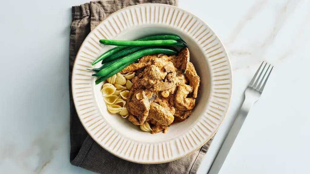 Ingredients, How to serve this chicken stroganoff, Key ingredients, Other stroganoff recipes, More Julie Goodwin recipes
