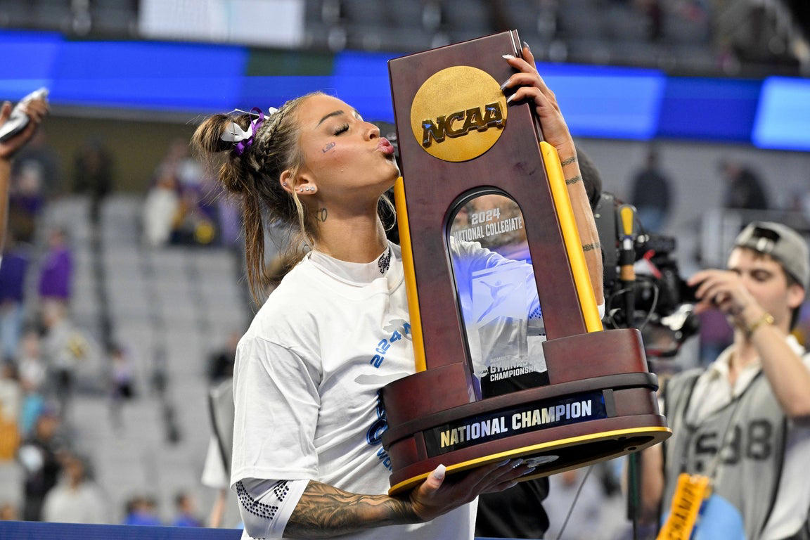 Top NIL earners in women's college gymnastics, in photos