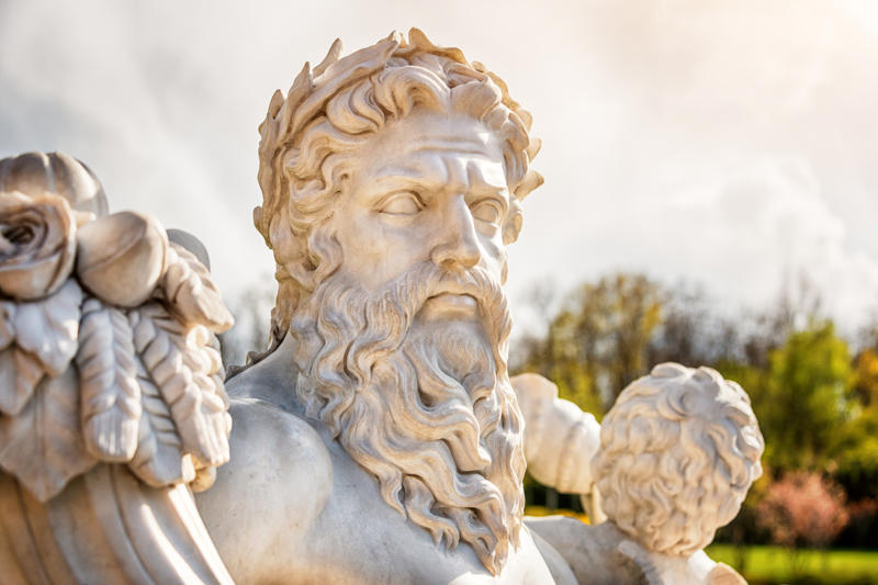 Myth #1: Gladiators fought to the death, Myth #2: Vomitoriums were used for indulgent purging, Myth #3: Ancient Roman statues were white, Myth #4: Nero played the fiddle while Rome burned, Myth #5: Roman women were confined to the home, Myth #6: Everyone looked and spoke the same, Myth #7: Christian martyrs were only slain in the Colosseum, Myth #9: Romans always wore togas, Myth #10: Julius Caesar’s last words were “Et tu, Brute?”, Myth #11: All gladiators were slaves, prisoners, and men, Myth #12: Slaves rowed Roman war vessels, Myth #13: Caligula’s horse was a government official, Myth #14: Roman gods were just Greek imports, Myth #15: The “Nazi salute” was invented in Rome