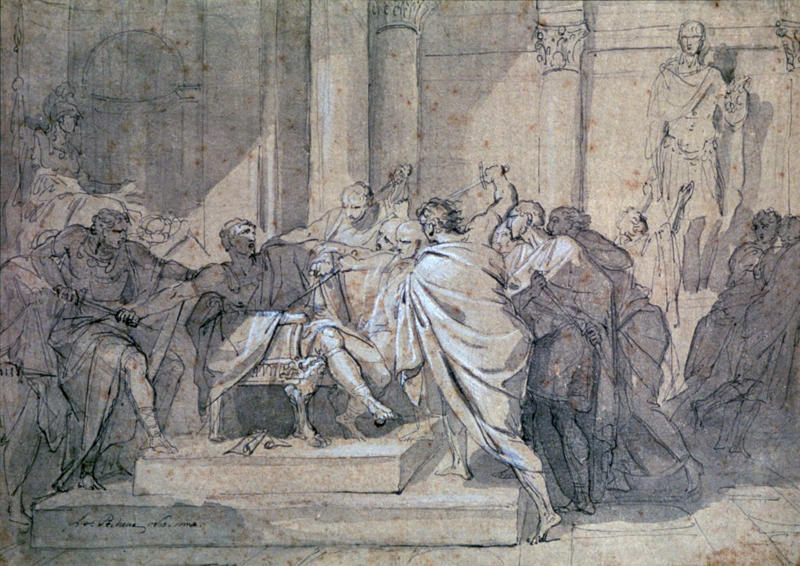 Myth #1: Gladiators fought to the death, Myth #2: Vomitoriums were used for indulgent purging, Myth #3: Ancient Roman statues were white, Myth #4: Nero played the fiddle while Rome burned, Myth #5: Roman women were confined to the home, Myth #6: Everyone looked and spoke the same, Myth #7: Christian martyrs were only slain in the Colosseum, Myth #9: Romans always wore togas, Myth #10: Julius Caesar’s last words were “Et tu, Brute?”, Myth #11: All gladiators were slaves, prisoners, and men, Myth #12: Slaves rowed Roman war vessels, Myth #13: Caligula’s horse was a government official, Myth #14: Roman gods were just Greek imports, Myth #15: The “Nazi salute” was invented in Rome