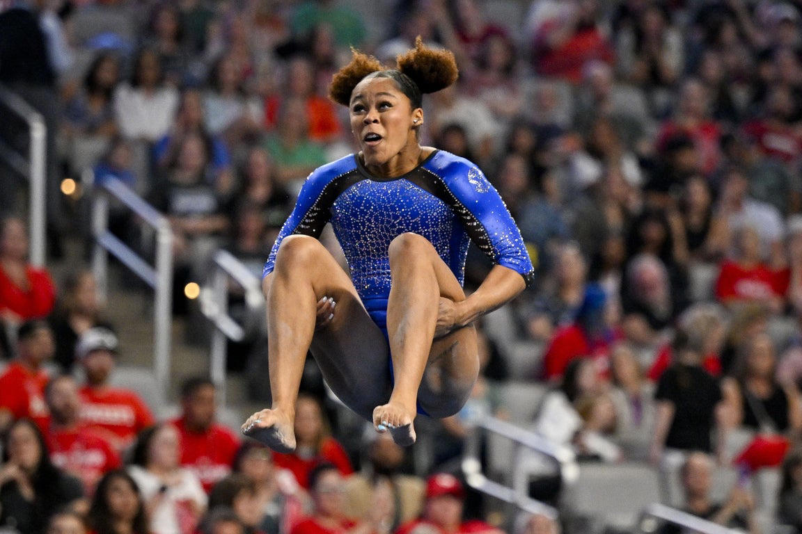 Unbelievable photos capture the essence and excitement of Florida Gators women's gymnastics