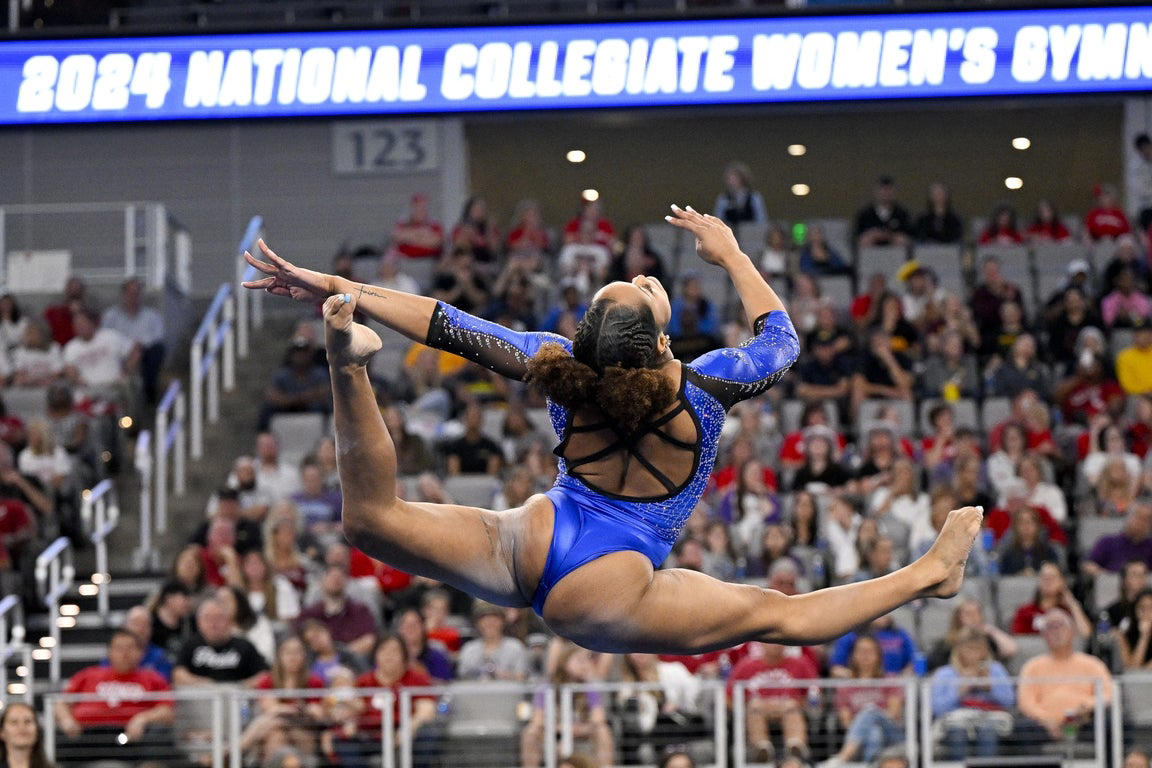 Unbelievable photos capture the essence and excitement of Florida Gators women's gymnastics
