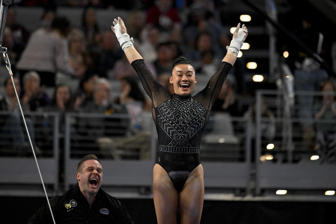 Unbelievable photos capture the essence and excitement of Florida Gators women's gymnastics