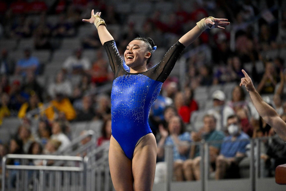 Unbelievable photos capture the essence and excitement of Florida Gators women's gymnastics