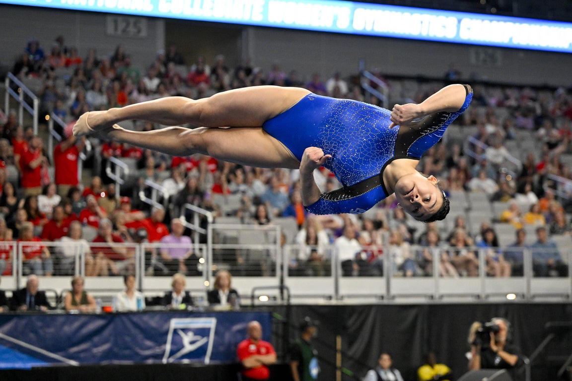 Unbelievable photos capture the essence and excitement of Florida Gators women's gymnastics