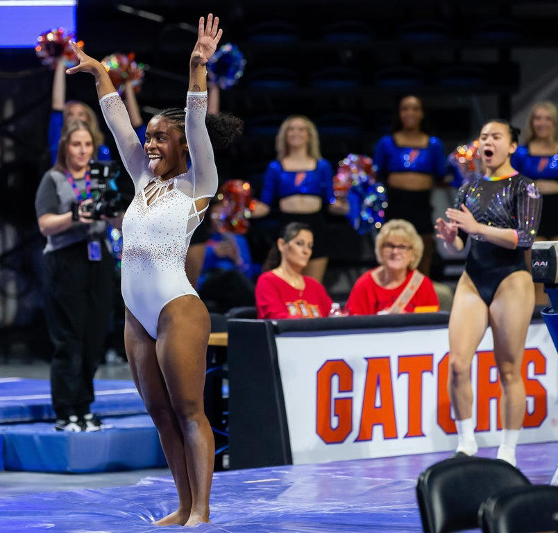 Unbelievable photos capture the essence and excitement of Florida Gators women's gymnastics