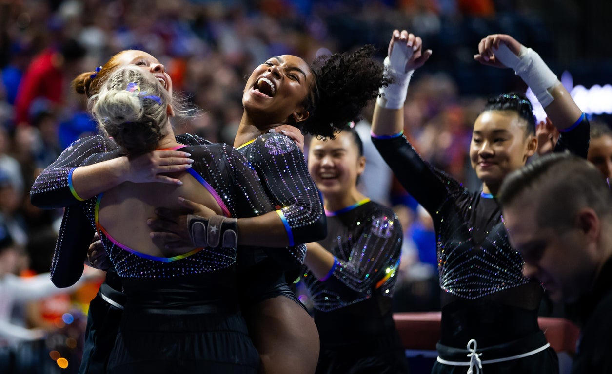 Unbelievable photos capture the essence and excitement of Florida Gators women's gymnastics