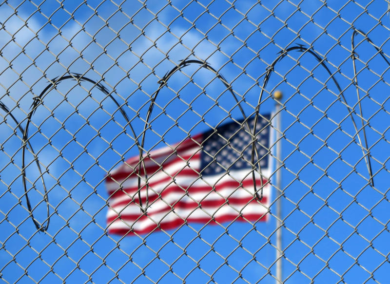 Trump orders migrant detention center, Sinking of USS Maine, Success on the battlefield, Sole jurisdiction, Expansion during the 20th century, Second World War, Security threat, Cuban Missile Crisis, Extra troop deployment, "Gitmo" in the '70s, The "War on Terror", Camp X-Ray, Violation of Geneva Conventions, Supreme Court steps in, Camp X-Ray closed, Worldwide condemnation, Moves to close the camp, Still operational