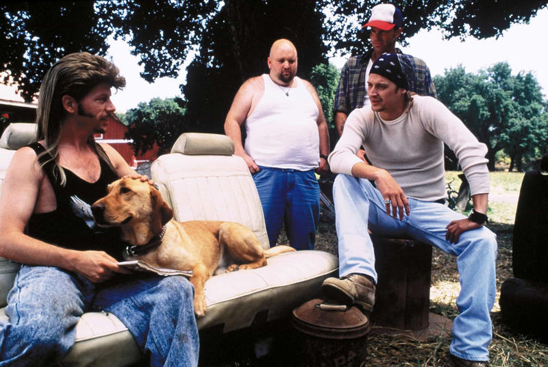 'Joe Dirt' (2001) 'Road House' (1989), 'Clueless' (1995), 'The Fast and the Furious' (2001), 'Point Break' (1991), 'Joe Dirt' (2001), 'Love Actually' (2003), 'Pacific Rim' (2013), 'Underworld' (2003), 'Never Been Kissed' (1999), 'Showgirls' (1995), 'Anaconda' (1997), 'Rat Race' (2001), 'Tango & Cash' (1989), 'The Wicker Man' (2006), 'Death Race 2000' (1975)