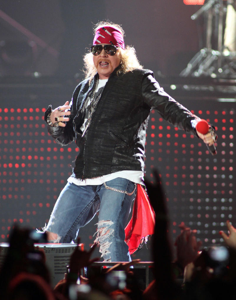 Stevie Nicks, Michael Jackson, Lady Gaga, Axl Rose, David Bowie, Britney Spears, Elvis Presley, The Jackson 5, Spice Girls, Katy Perry, MC Hammer, Red Hot Chili Peppers, Miley Cyrus, Deadmau5