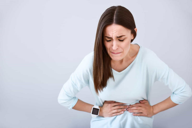 Stomach ache Loss of smell, Abdominal bloating, Unexpected weight loss, Neck stiffness, Change of humor, Knee pain, Coughing, Red face, Stomach ache, Calf pain, Blood in urine, Erectile dysfunction, Itchy skin, Forgetfulness
