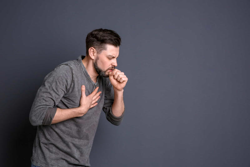 Coughing Loss of smell, Abdominal bloating, Unexpected weight loss, Neck stiffness, Change of humor, Knee pain, Coughing, Red face, Stomach ache, Calf pain, Blood in urine, Erectile dysfunction, Itchy skin, Forgetfulness