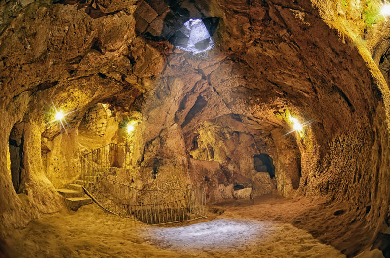 Cappadocia, Turkey Cappadocia, Turkey, Matmata, Tunisia, Petra, Jordan, Coober Pedy, Australia, Matera, Italy, Naours, France