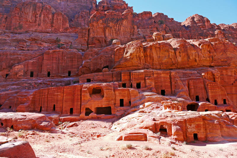 Petra, Jordan Cappadocia, Turkey, Matmata, Tunisia, Petra, Jordan, Coober Pedy, Australia, Matera, Italy, Naours, France