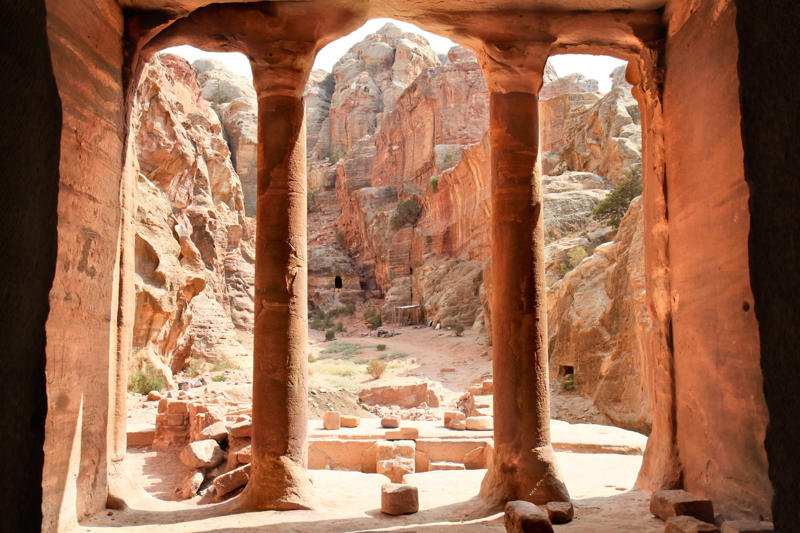 Petra, Jordan Cappadocia, Turkey, Matmata, Tunisia, Petra, Jordan, Coober Pedy, Australia, Matera, Italy, Naours, France