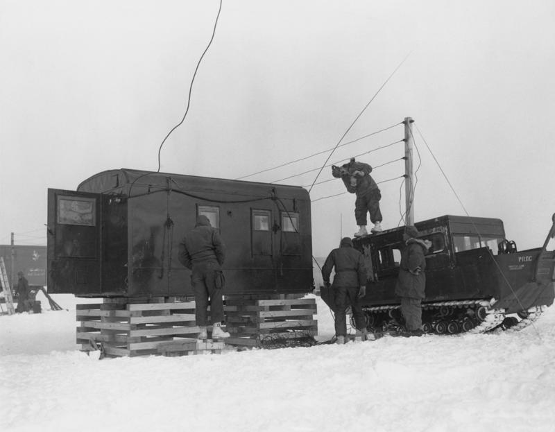Ice will melt Monitoring trip, Defense of Greenland agreement, Radar used to measure distance, Conventional radar, Uninhabited Aerial Vehicle Synthetic Aperture Radar, Layout designs, Mapping the ice, Network of tunnels, Testing site, Buried under snow, Ice will melt, Released waste, Greenland owned by Denmark, Trump wants to buy Greenland