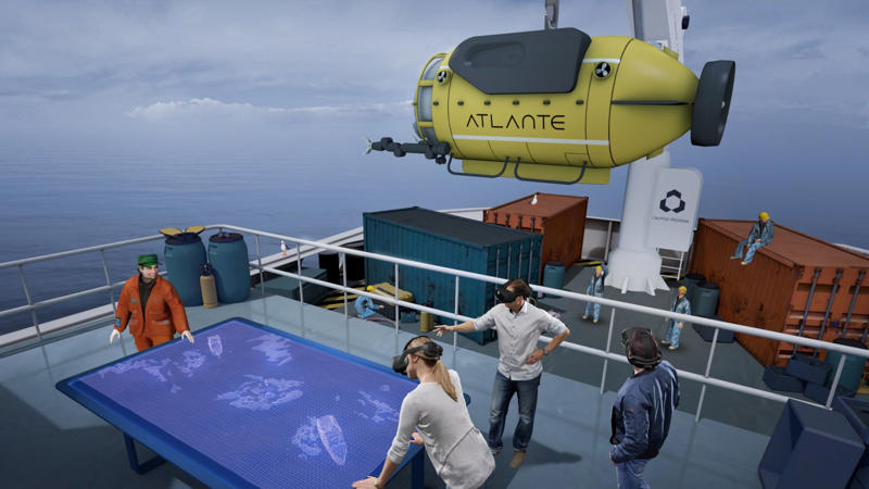 Inside the Titanic VR experience ,      Latest London news   , A Titanic simulation so detailed you can make out bottle labels ,      The discovery of the Titanic's wreck   