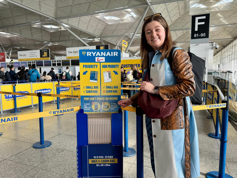      Sign up to The Getaway newsletter   , All about the bag, What Chelsea managed to pack in the bag, Putting the suitcase to the test ,      Budget travel ideas   , Chelsea’s suitcase hacks for seamless travel , The overall verdict