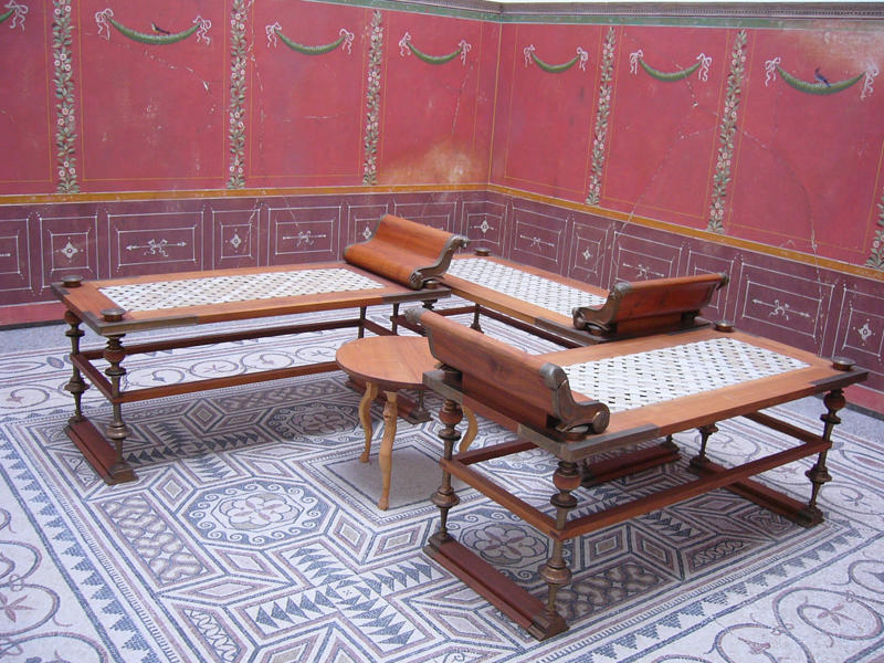 Roman dinner parties, Power and politics, Bring on the wine!, Wine cups, Popular dishes, Exotic foods, Entertainment, There was no such thing as a vomitorium, Religious affair, Saturnalia, Bacchanalia, Caligula’s party barges