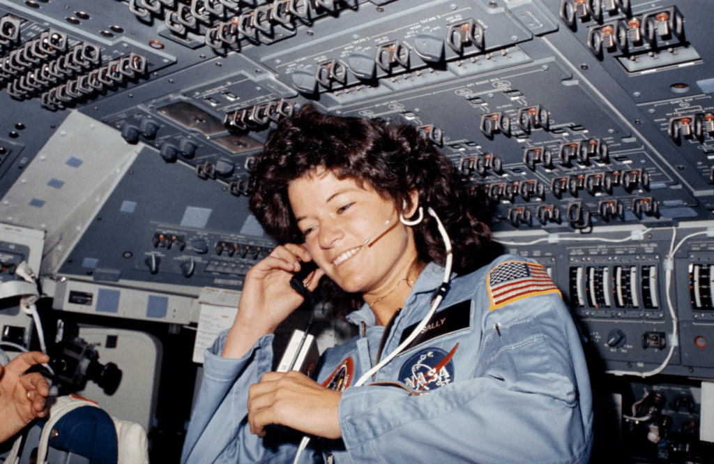 #15: Sally Ride: First American Woman in Space (1983) #1: Yuri Gagarin’s Historic Flight (1961), #3: John Glenn Orbits Earth (1962), #4: Valentina Tereshkova: First Woman in Space (1963), #6: Gemini 4: America’s First Spacewalk (1965), #7: Apollo 1 Crew (1967), #9: Apollo 8: First Human Orbit of the Moon (1968), #10: Apollo 11: First Steps on the Moon (1969), #12: Skylab: America’s First Space Station (1973), #13: Apollo-Soyuz Test Project (1975), #15: Sally Ride: First American Woman in Space (1983), #16: Challenger Disaster (1986), #18: Hubble Space Telescope Deployment (1990), #19: STS-61: Hubble Repair Mission (1993), #22: Columbia Disaster (2003), #24: SpaceX Crew Dragon: Private Sector Enters Orbit (2020), #25: Artemis I Launches Moon Return Era (2022)