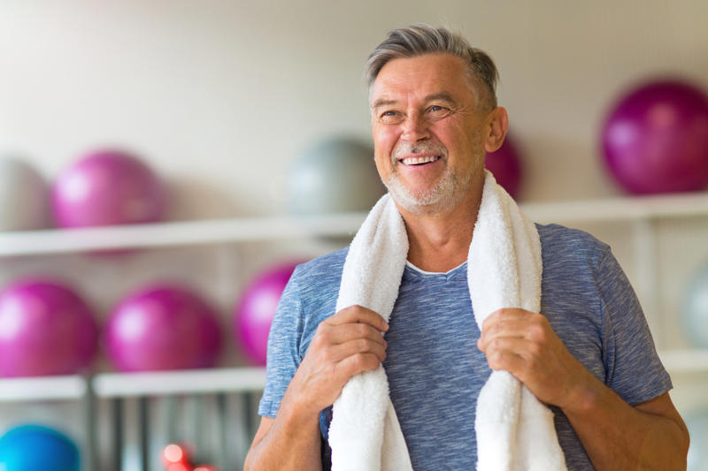 Middle age health, Supplements, How much physical activity do you need?, Start slowly, Moderate aerobic activities, Vigorous aerobic activities, Find something you really enjoy, Find a fitness partner, Set a goal, Flexibility, Restorative sleep