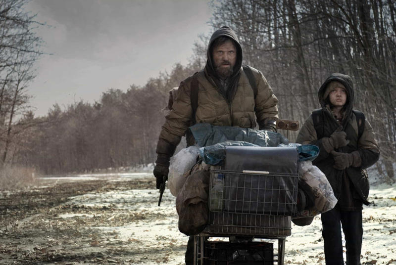 ‘The Road’ (2009) 'Leave the World Behind' (2023), ‘Seeking a Friend for the End of the World’ (2012), ‘Take Shelter’ (2011), ‘The Road’ (2009), 'Knowing' (2009), ‘Children of Men’ (2006), ‘12 Monkeys’ (1995), ‘Dr. Strangelove’ (1964), ‘War of the Worlds’ (1953), ‘Independence Day’ (1996), ‘Arrival’ (2016), ‘10 Cloverfield Lane’ (2016), ‘The Day the Earth Stood Still’ (2008), ‘World War Z’ (2013), ‘The Book of Eli’ (2010)