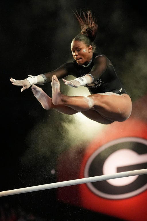 Raw photos illustrate the emotion of Livvy Dunne, Grace McCallum, other elite collegiate gymnasts