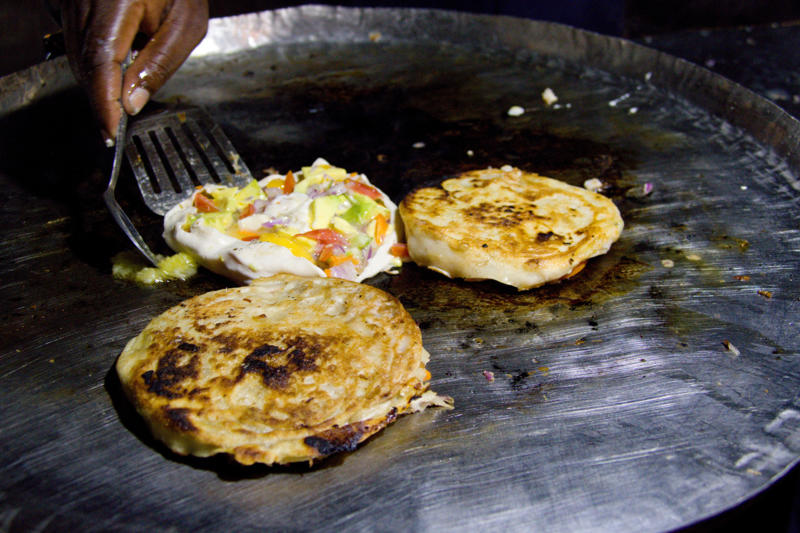 Zanzibar pizza (Tanzania) Tagine (Morocco, Tunisia, Algeria), Bazin (Libya), Banku (Ghana), Chakalaka (South Africa), Akara (West Africa), Haraimi (Libya), Bunny Chow (South Africa), Zanzibar pizza (Tanzania), Braai (South Africa), Suya (Nigeria), Injera (Ethiopia, Eritrea), Mafe (West Africa), Pastilla (Morocco), Doro Wat (Ethiopia), Fufu (West Africa), Gorraasa (Sudan)