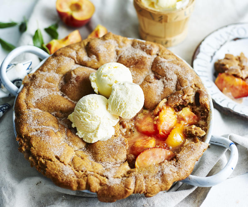 Ingredients, Peach cake ingredient swap, How to store this peaches and cream cake, More peach desserts