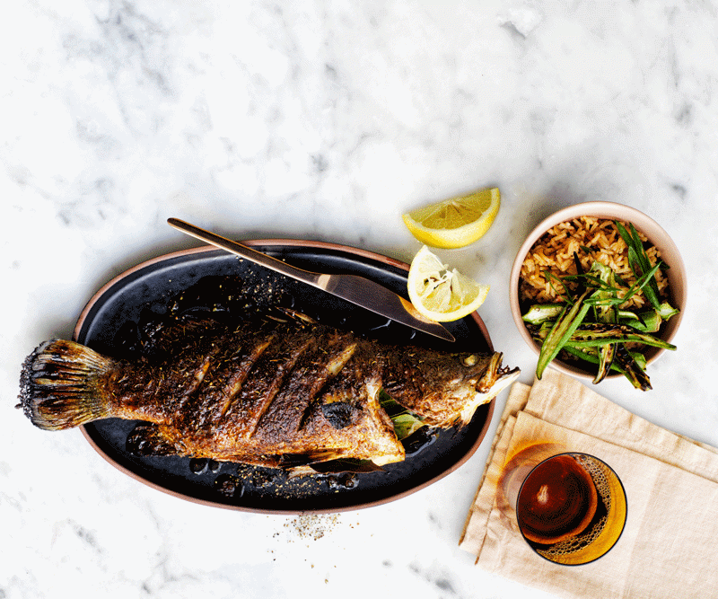 Best barramundi recipe ideas for cooking in 2026,          Coconut dhal with barramundi      ,          Pendolino’s spaghetti con pesce d’acqua dolce (spaghetti with freshwater fish)      ,          Baked barramundi with pepperleaf mayonnaise      ,          Christine Manfield’s spiced barramundi with tomato-chilli pickle      ,          Barramundi with Grenobloise sauce and colcannon      ,          Jerk-rubbed barramundi with dirty rice      ,          Steamed barramundi with shiitake rice      ,          Crisp barramundi with prawn salsa and vanilla-infused dressing      ,          Roast barramundi with kale, fennel and broccoli slaw      ,          Barbecued barramundi with macadamia romesco      ,          Sour curry of barramundi      