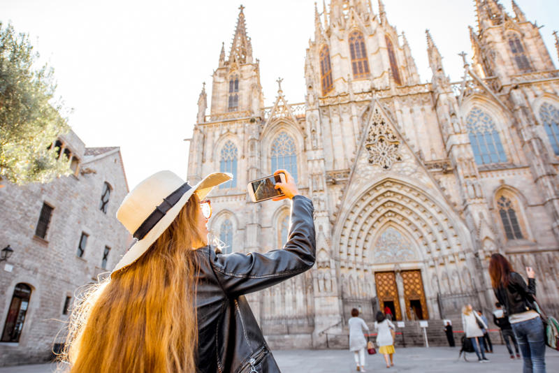 Taking photos in holy places Speaking the language, Assuming everybody speaks English, Local culture, Disrespecting local culture, Offending the locals, Don't make fun of the local language, Taking photos in holy places, Littering, Not getting travel insurance, Emergency money, Not tipping, Smoking where it's prohibited, Not respecting the silence, Keeping an eye on your stuff, Not knowing how to get home, Not respecting the rules of the road, Drinking alcohol in some places, Skipping the queue, Shoes off