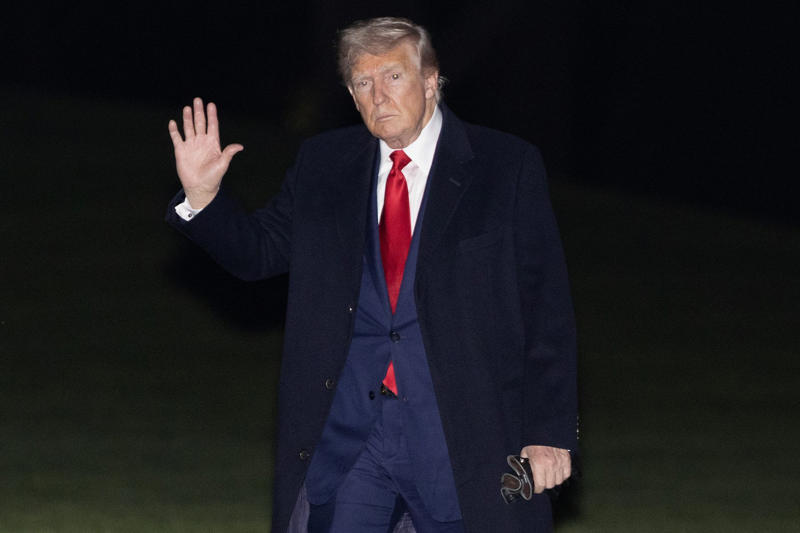 April 14 - Called “fully fit” by White House physician May 22 - Pentagon accepts Boeing jet from Qatar for Trump, May 22 - "Big, beautiful bill" passed by House, May 21 - Announces “Golden Dome” missile defence project, May 20 - Has "excellent" call with Putin on Ukraine war, May 19 - Reacts to Biden's cancer diagnosis, May 16 - New tariff rates on the way, May 15 - Trump says US is close to nuclear deal with Iran, May 14 - Brokers B deal between Qatar Airways and Boeing, May 13 - Expedites refugee applications for white South Africans, May 13 - Donald Trump seeks 1 trillion in investments in Saudi Arabia, May 12 - Preparing to make Qatari luxury plane new Air Force One, May 12 - Trump promises historic drug price cuts, May 9 - Names Jeanine Pirro interim US attorney for DC, May 8 - Will decide on “Persian Gulf” name during Middle East visit, May 7 - Supreme Court allows ban on trans people in the military, May 6 - Hosts .5 million-per-plate dinner in Virginia, May 6 - Trump Administration Offers ,000 to Undocumented Immigrants for Voluntary Departure, May 6 - Trump and Carney meet at the White House, May 6 - Lawsuits against the Trump administration for mass layoffs at HHS, May 5 - Trump plans to reopen Alcatraz, May 5 - Trump uncertain about constitutional right to "due process", May 4 - Trump Denies Seeking Unconstitutional Third Term Despite "Trump 2028" Merchandise, Trump Stirs Controversy with AI-Generated Pope Image During Vatican Mourning Period, May 2 - Plans to revoke Harvard’s tax-exempt status, May 1 - Reassigns national security adviser Mike Waltz, April 30 - Blames Biden for shrinking US economy, April 29 - Lowest 100-day approval rating in 80 years, April 28 - Trump suggests Canadians should vote for him in election, April 25 – Trump signs executive order to step up global deep-sea mining, April 23 – Trump softens stance on China and Powell, April 22 - Trump refuses to grant migrants a trial, April 21 - Stands behind Hegseth as defense secretary, April 19 – Trump’s approval rating on economy drops to all-time low, April 17 - Criticizes Federal Reserve Chair, April 16 - Plans to overhaul the Endangered Species Act, April 15 - Trump suggests deporting US criminals to El Salvador, April 14 - Called “fully fit” by White House physician, April 9 - Pauses tariffs on everyone but China for 90 days, April 9 - Urges Americans to “BE COOL!”, April 8 - Prepared to add new tariffs on China, April 7 - Wins ruling on rapid deportations, April 7 - Hosts World Series champion Dodgers at White House, April 2 - Announces widespread reciprocal tariffs, April 1 - Administration sued by state AGs over health funding cuts, March 27 - Trump pulls Stefanik's nomination for U.N. ambassador, March 26 - Imposing tariffs on all automobiles made outside the US, March 25 - Calls group chat security leak a “glitch”, March 24 - Dismisses existing portrait of himself, praises unseen Russian picture, March 20 - Signs order to dismantle Department of Education, March 15 - Signs bill to fund government through September, March 11 - Supports Elon Musk and Tesla, March 11 - Escalates trade war with Canada, March 9 - Won’t rule out recession, March 7 - Holds crypto summit, Bitcoin price tumbles, March 4 - Gives speech to Congress, March 4 - Officially puts tariffs into effect, March 3 - Freezes military aid to Ukraine, March 2 - Announces crypto reserve, February 28 - Has tense meeting with Zelenskyy at White House, February 26 - Posts AI-generated video on Gaza transformation, February 24 - Says tariffs on Canada and Mexico will go forward, February 21 - Fires senior military leadership, February 15 - Channels Napoleon, February 12 - Speaks with Putin about ending war in Ukraine, February 10 - Imposes 25 per cent tariffs on steel and aluminum imports, February 7 - Meets with Japanese prime minister, February 5 - Bans transgender women from female sports, February 4 - States that the US will “take over” Gaza Strip, February 3 - Delays tariffs targeting Canada and Mexico, January 23 - Lays out economic vision to WEF, January 20 - Suspends sale of TikTok for 75 days, January 20 - Pardons 1,500 people involved in Jan. 6 Capitol riots, January 20 - Plans 25% tariffs for Canada and Mexico on Feb. 1, January 20 - Marco Rubio confirmed as secretary of state, January 20 - Signs first executive orders, January 20 - Sworn in as 47th president of the United States, January 19 - Pledges to release classified Kennedy and MLK records, January 18 - Launches own cryptocurrency, January 14 - Plans to create “External Revenue Service”, January 10: Planning 100-plus executive orders on day one, January 10: Receives no punishment for felony hush money conviction, January 8: Plans to designate Mexican cartels as terror organizations, January 5: Meets Italian prime minister Giorgia Meloni, December 26 - Told Wayne Gretzky to run for Canadian Prime Minister, December 25 - Tells death row prisoners to “go to hell”, December 23 - Once again looking to buy Greenland, December 22 - Threatens to regain control of Panama Canal, December 22 - Rejects claims that Elon Musk is pulling his strings, December 16 - Will not have NY hush money case dismissed, December 14 - Gets M in ABC defamation case, December 13 - Vows to end daylight saving time, December 11 - Invites Xi Jinping to attend his inauguration, December 9 - Lays out agenda in television interview, December 5 - Selects David Sacks to oversee AI and crypto, December 4 - Names Peter Navarro as top trade advisor, December 3 - Jokes about making Canada the “51st state”, December 2 - Demands release of Israeli hostages in Gaza, December 2 - Plans to travel to Paris, November 21 - Matt Gaetz withdraws from AG consideration, November 20 - Chooses Linda McMahon to be education secretary, November 19 - Picks Dr. Oz to run Medicare and Medicaid, November 16 - Attends UFC 309, November 14 - Plans to use recess appointments, November 13 - Nominates Marco Rubio as secretary of state, November 13 - Nominates Pete Hegseth as secretary of defense, November 13 - Nominates Matt Gaetz as attorney general, November 13 - Nominates Tulsi Gabbard as director of national intelligence, November 12 - Nominates Kristi Noem as his Homeland Security secretary