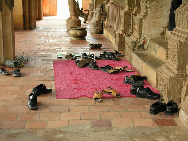 Shoes off Speaking the language, Assuming everybody speaks English, Local culture, Disrespecting local culture, Offending the locals, Don't make fun of the local language, Taking photos in holy places, Littering, Not getting travel insurance, Emergency money, Not tipping, Smoking where it's prohibited, Not respecting the silence, Keeping an eye on your stuff, Not knowing how to get home, Not respecting the rules of the road, Drinking alcohol in some places, Skipping the queue, Shoes off